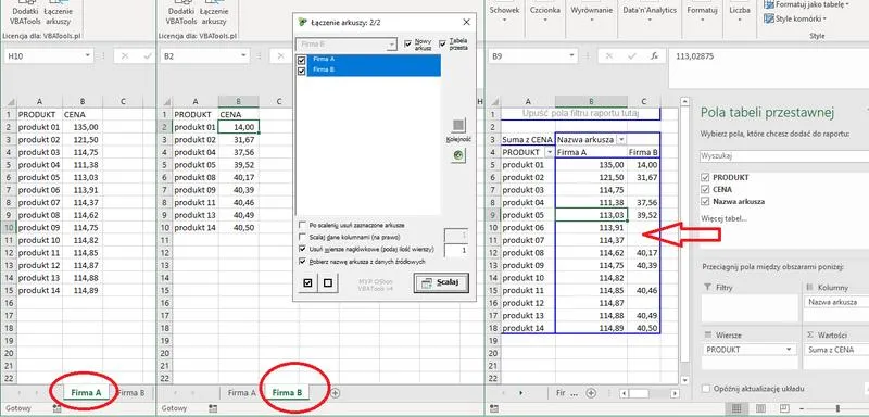 Cztery Szybkie Metody Na Połączenie Arkuszy W Excelu W Jeden