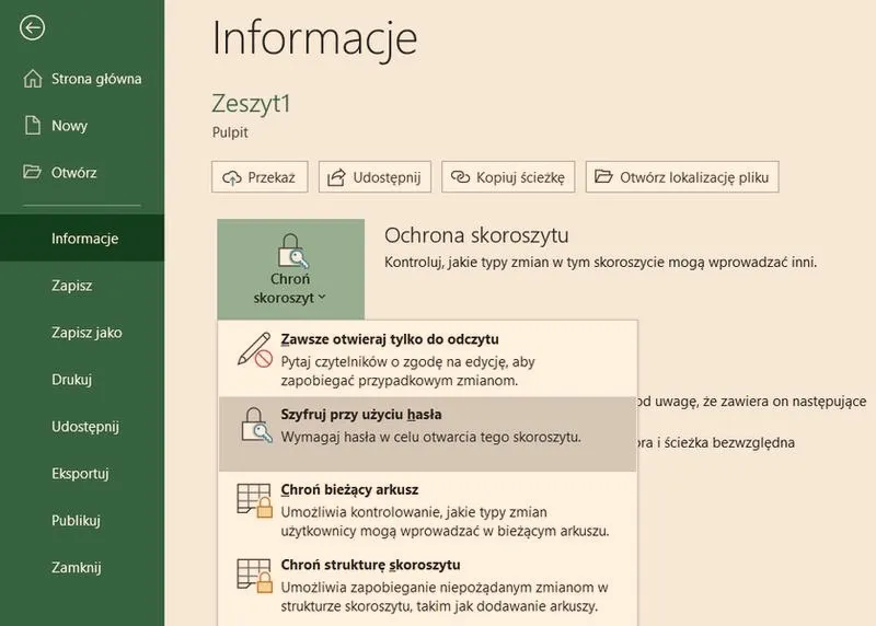 Praktyczny przewodnik: Jak zabezpieczyć plik Excel hasłem i skutecznie chronić swoje dane