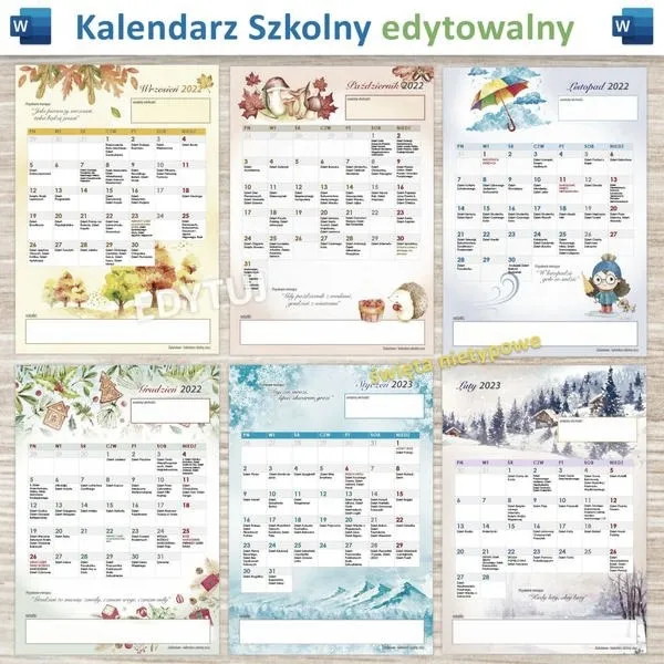 Prosty sposób na stworzenie kalendarza w Wordzie bez zbędnych trudności