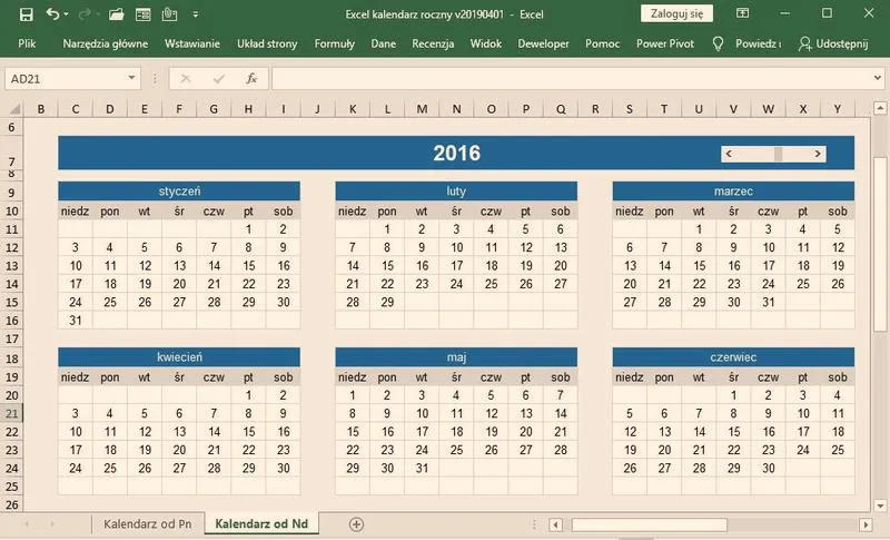 Efektywne planowanie w Excel