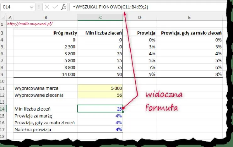 Formuły w Excelu