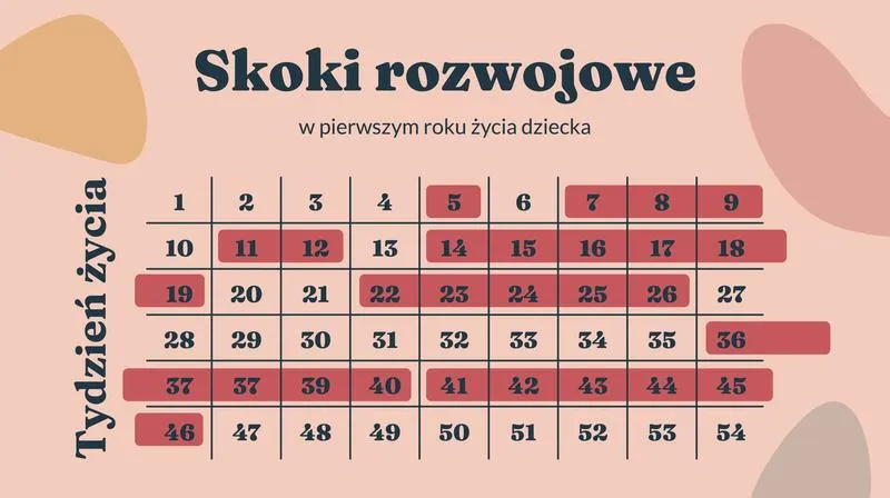 Kalendarz skoków rozwojowych