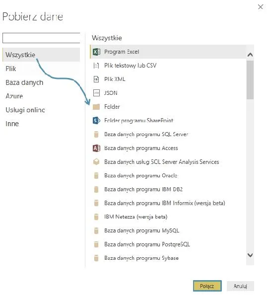 Łączenie plików Excel