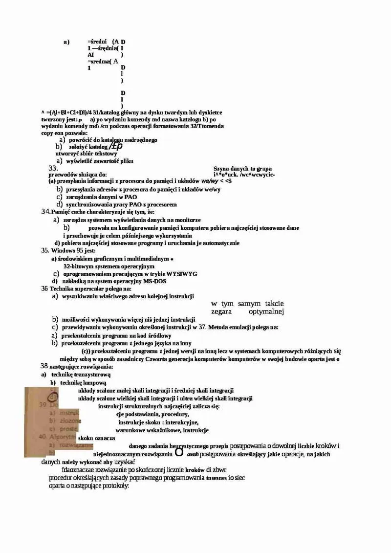 Matura z informatyki