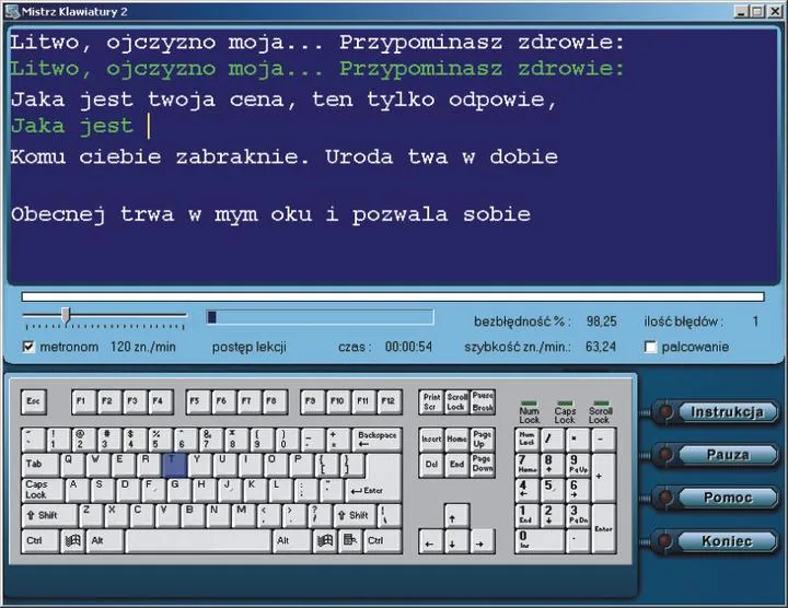 Mistrz Klawiatury recenzja