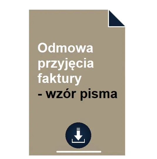 Odmowa przyjęcia do szkoły