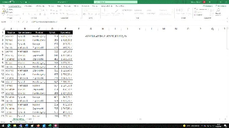 Opcje programu Excel