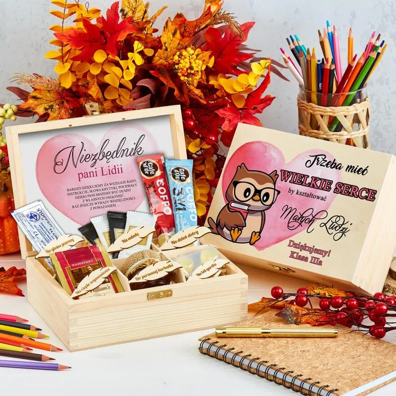 Prezenty dla wychowawczyni