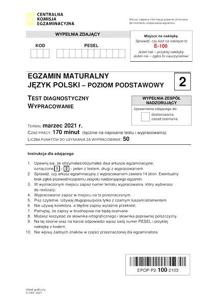 Przygotowanie do matury