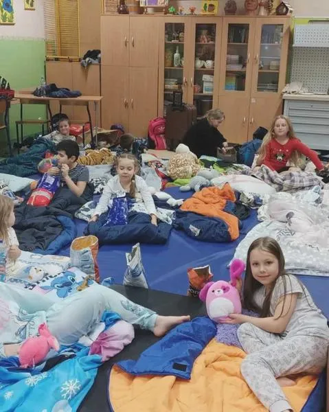 Przygotowanie do nocowanki