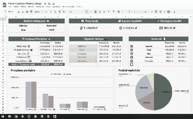 Wprowadzanie danych Excel
