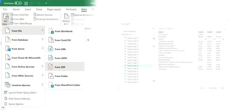 Zapisywanie plików Excel w PDF